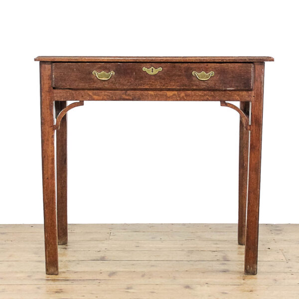M-6020 Small Antique Georgian Oak Side Table penderyn antiques (2)