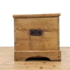 M-6001 Antique Victorian Pine Trunk penderyn antiques (3)
