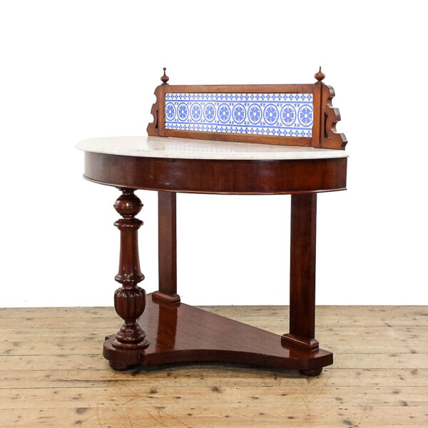 M-6013 Antique Victorian Mahogany and Marble Duchess Washstand penderyn antiques