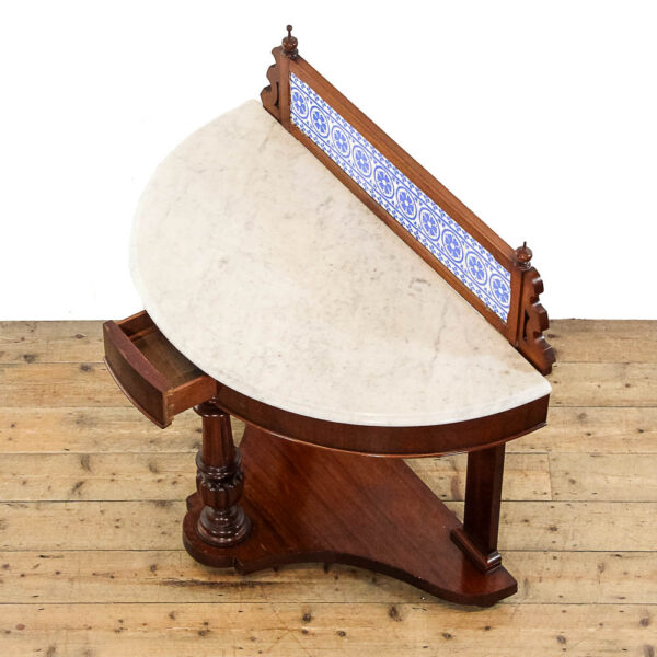 M-6013 Antique Victorian Mahogany and Marble Duchess Washstand penderyn antiques 6