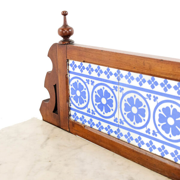 M-6013 Antique Victorian Mahogany and Marble Duchess Washstand penderyn antiques 7