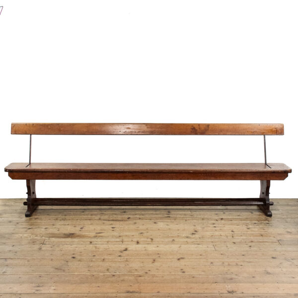 M-5890 Antique Pine Flip Over Railway Bench penderyn antiques (1)
