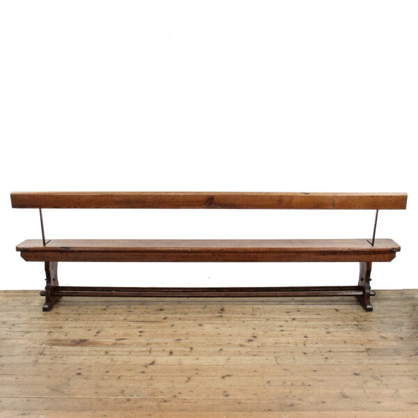 M-5890 Antique Pine Flip Over Railway Bench penderyn antiques (3)
