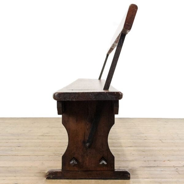 M-5890 Antique Pine Flip Over Railway Bench penderyn antiques (4)
