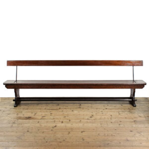 M-5891 Antique Pine Flip Over Railway Bench penderyn antiques (1)