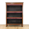 M-6075 Antique Edwardian Mahogany Bookcase penderyn antiques (1)