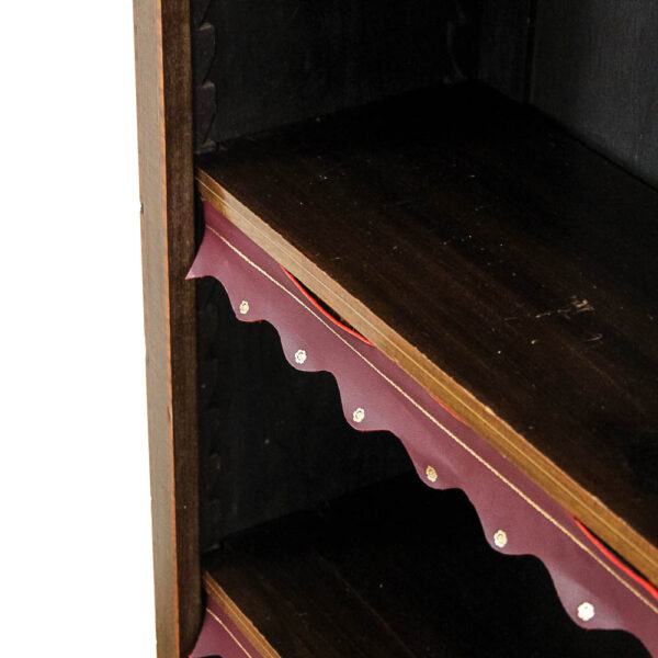 M-6075 Antique Edwardian Mahogany Bookcase penderyn antiques (7)