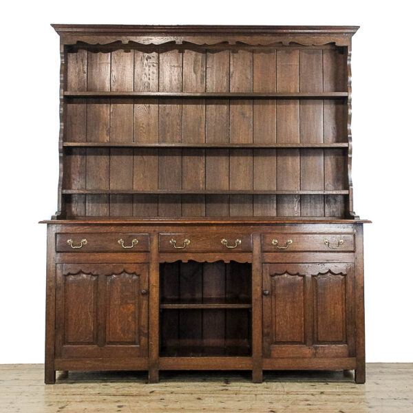 M-6080A Antique 19th Century Welsh Oak Dresser penderyn antiques (2)