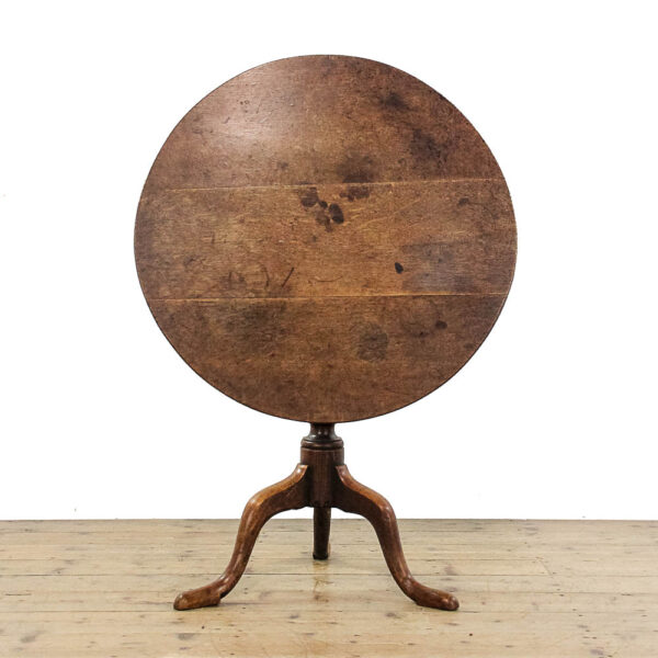 M-6094 Antique English Oak Tilt Top Table penderyn antiques (2)