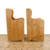 M-6106 Pair of Vintage Style Pews penderyn antiques (3)
