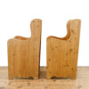 M-6106 Pair of Vintage Style Pews penderyn antiques (5)