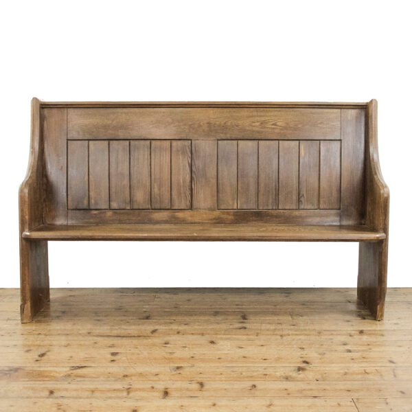 M-6110 Large Antique Pine Pew penderyn antiques (1)