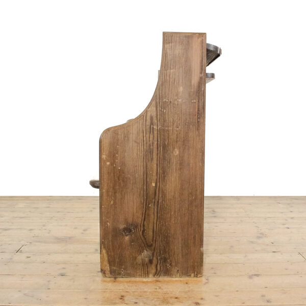 M-6110 Large Antique Pine Pew penderyn antiques (4)