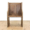 M-6111 Antique Single Chapel Pew penderyn antiques (1)