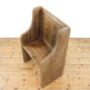 M-6111 Antique Single Chapel Pew penderyn antiques (6)
