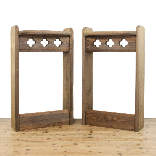 M-6113 Pair of Antique Church Book Stands penderyn antiques (1)