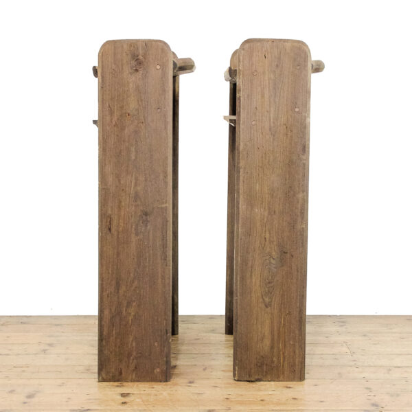 M-6113 Pair of Antique Church Book Stands penderyn antiques (3)