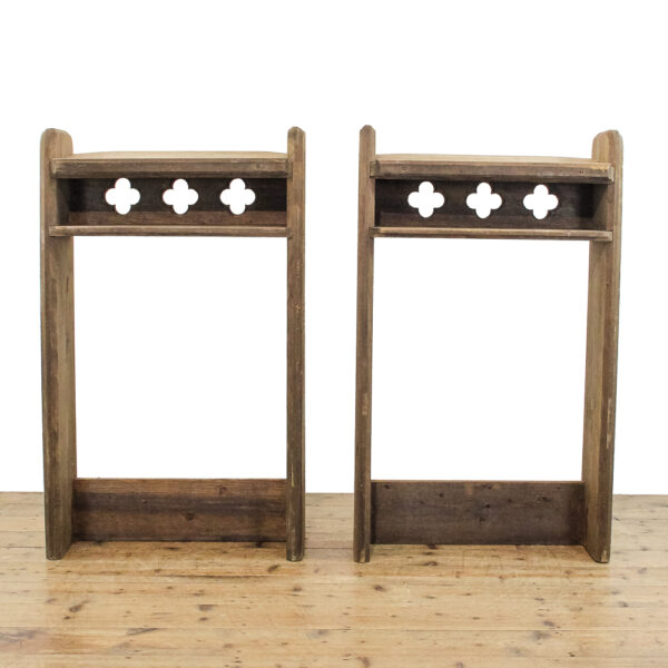 M-6113 Pair of Antique Church Book Stands penderyn antiques (4)