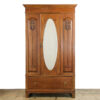 M-6148 Antique Edwardian Art Nouveau Mirror Wardrobe penderyn antiques (11)