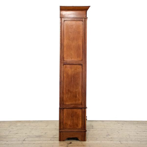 M-6148 Antique Edwardian Art Nouveau Mirror Wardrobe penderyn antiques (2)