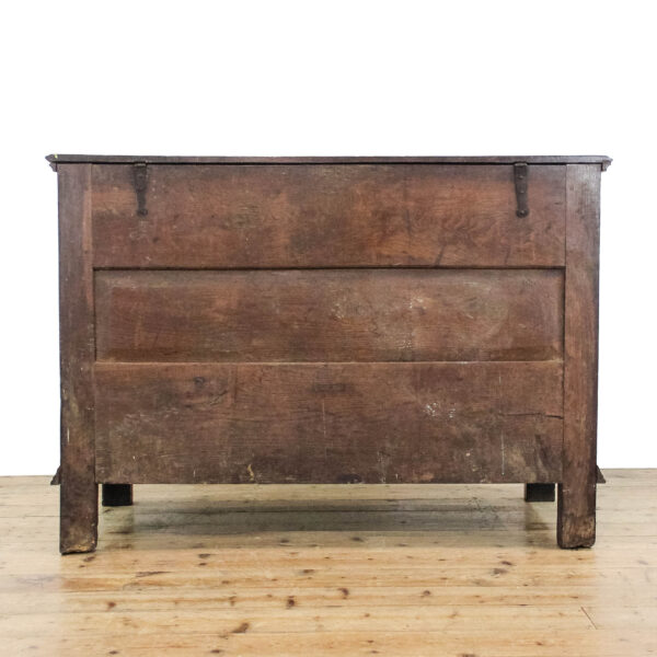 M-6170 Antique 18th Century Oak Mule Chest penderyn antiques (3