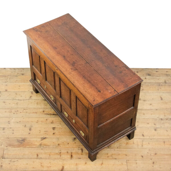 M-6170 Antique 18th Century Oak Mule Chest penderyn antiques (5