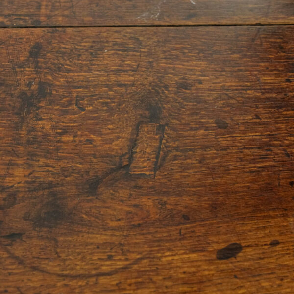 M-6170 Antique 18th Century Oak Mule Chest penderyn antiques (10