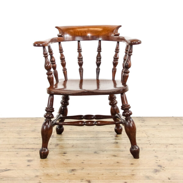 M-6088 Antique Elm and Beechwood Elbow Chair penderyn antiques (2)