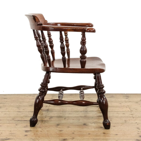 M-6088 Antique Elm and Beechwood Elbow Chair penderyn antiques (3)