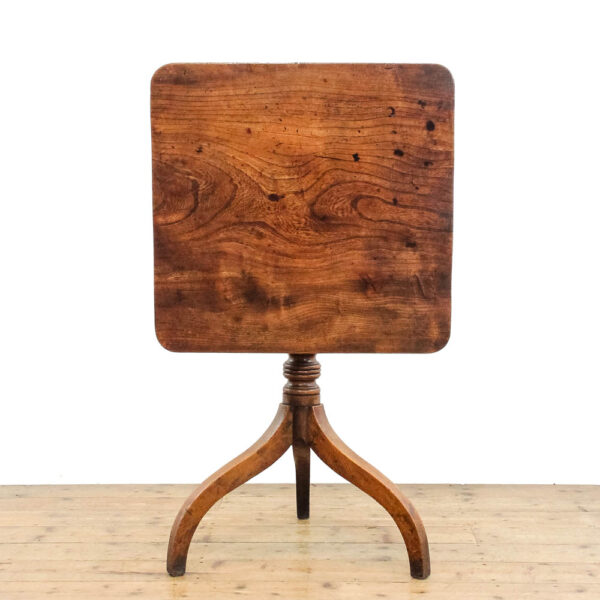 M-6182 Antique 19th Century Oak Tilt Top Table penderyn antiques (2)