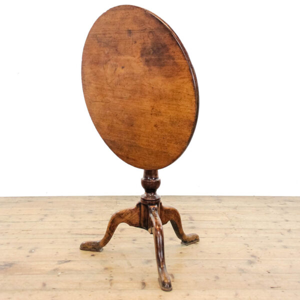 M-6185 Antique Oak Tilt Top Table penderyn antiques (1)