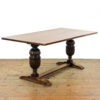 M-6220 Large Antique Oak Refectory Table penderyn antiques (2)