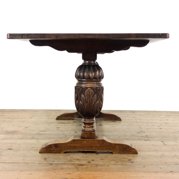 M-6220 Large Antique Oak Refectory Table penderyn antiques (5)
