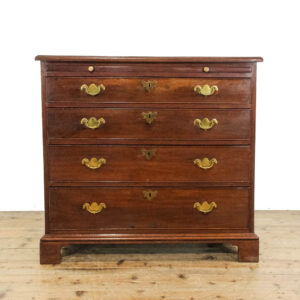 M-6223 Antique Georgian mahogany Bachelor's Chest of Drawers penderyn antiques 1