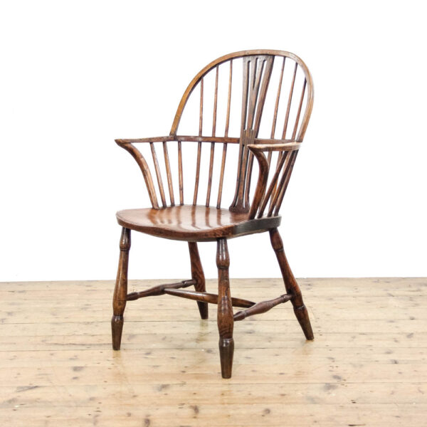 M-6253 Antique Late 18th Century Windsor Armchair penderyn antiques (9)