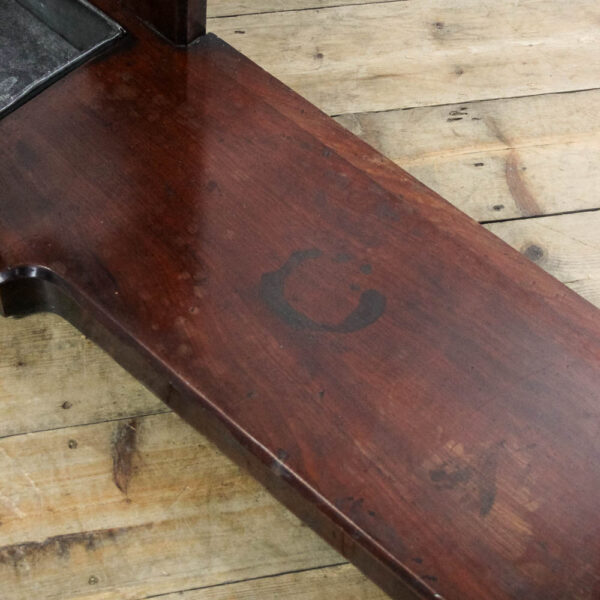 M-6243 Antique Victorian Mahogany Hall Stand with Marble Shelf penderyn antiques 8