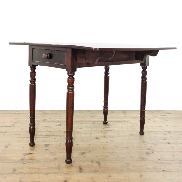 M-6179 Antique 19th Century Mahogany Pembroke Table penderyn antiques (10)