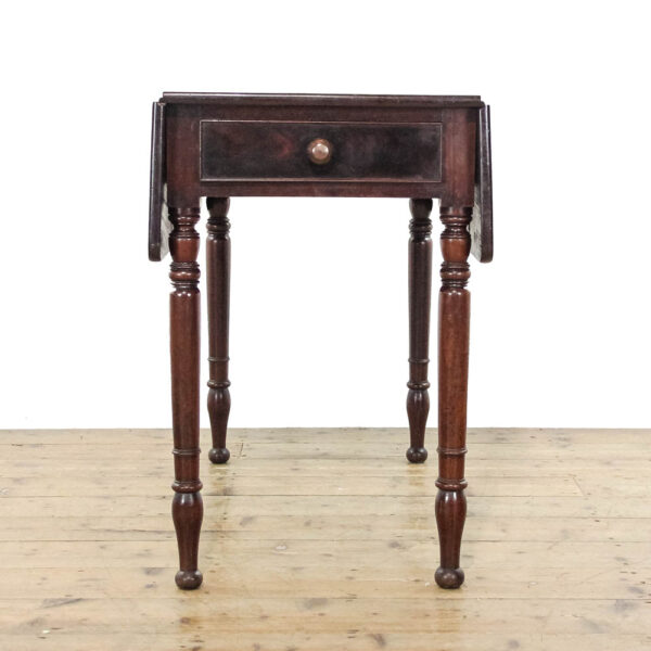 M-6179 Antique 19th Century Mahogany Pembroke Table penderyn antiques (2)