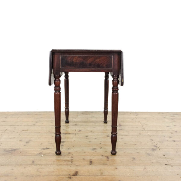 M-6179 Antique 19th Century Mahogany Pembroke Table penderyn antiques (4)