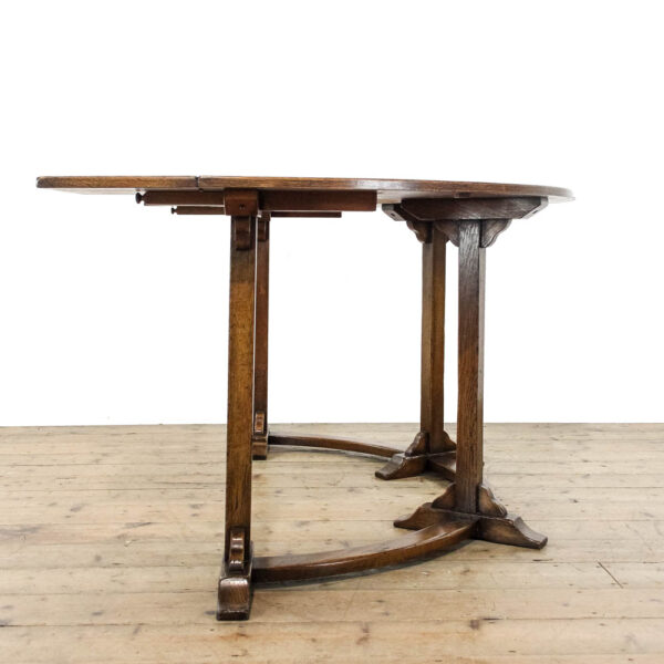 M-6252 20th Century Oak Hunt Table penderyn antiques (2)