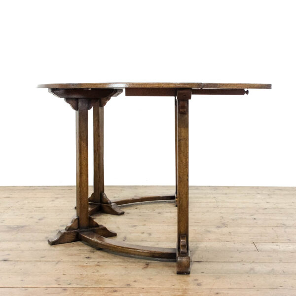 M-6252 20th Century Oak Hunt Table penderyn antiques (4)