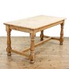 M-6275 Rustic Pine Farmhouse Table penderyn antiques (2)