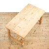 M-6275 Rustic Pine Farmhouse Table penderyn antiques (3)