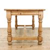 M-6275 Rustic Pine Farmhouse Table penderyn antiques (4)