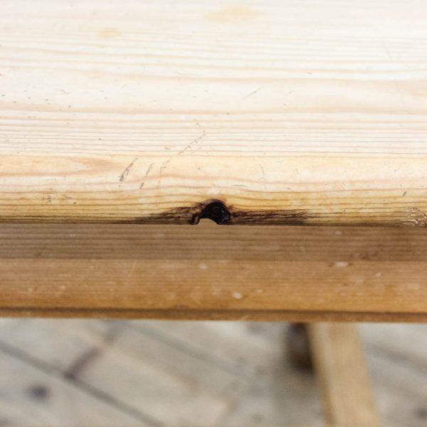 M-6275 Rustic Pine Farmhouse Table penderyn antiques (6)