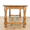 M-6275 Rustic Pine Farmhouse Table penderyn antiques (7)
