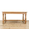 M-6275 Rustic Pine Farmhouse Table penderyn antiques (8)