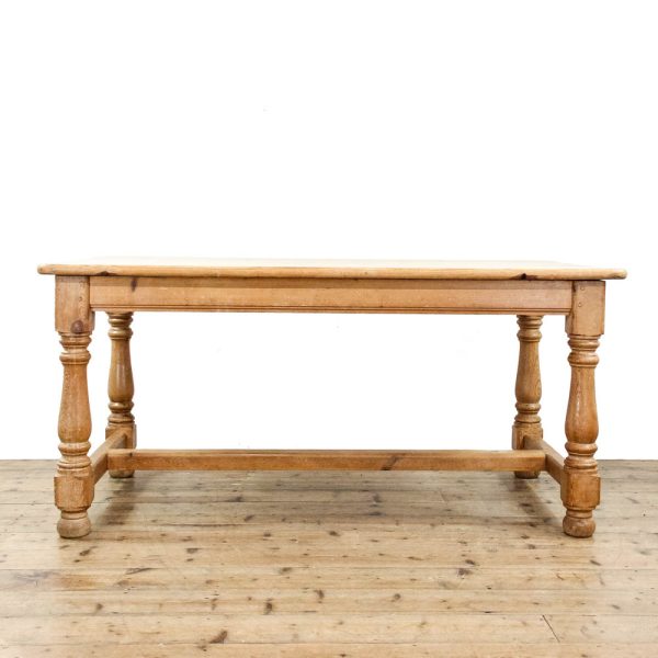 M-6275 Rustic Pine Farmhouse Table penderyn antiques (8)