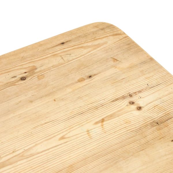 M-6275 Rustic Pine Farmhouse Table penderyn antiques (9)