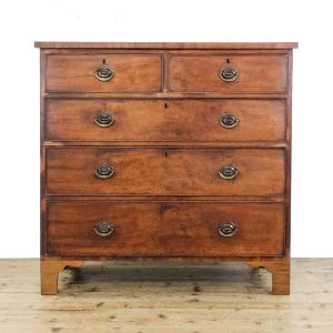 M-6192 Antique Mahogany Chest of Drawers penderyn antiques (1)
